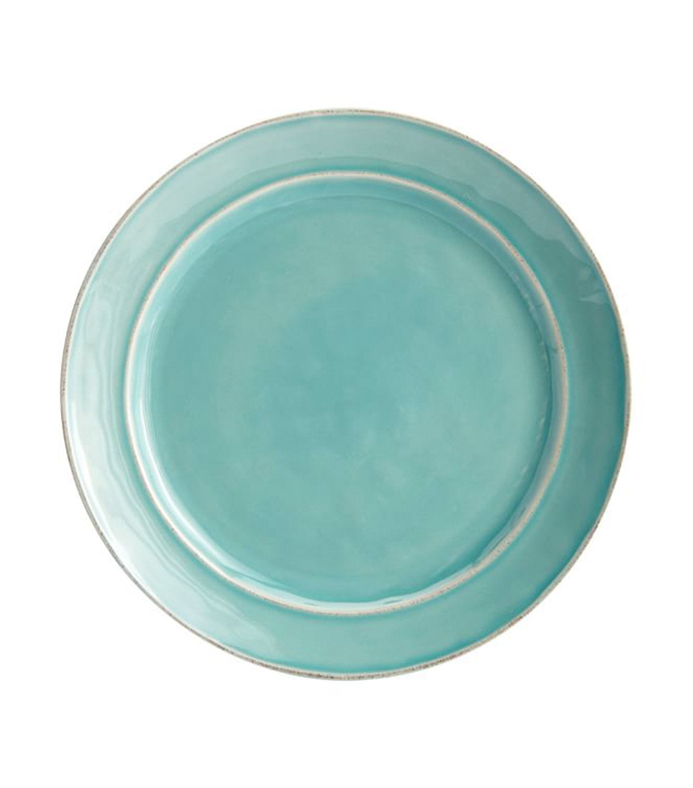 Pottery Barn Cambria Handcrafted Stoneware Salad Plate - Turquoise
