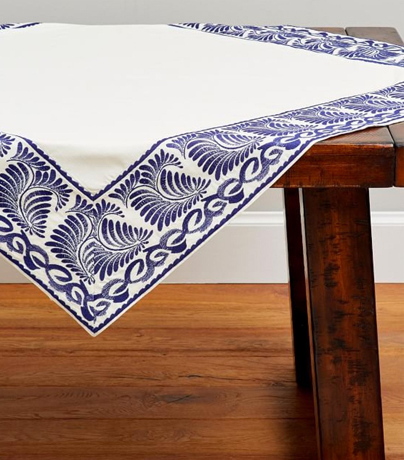 Pottery Barn Puebla Embroidered Table Throw