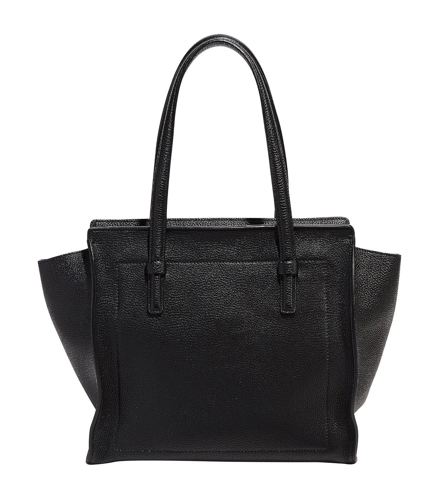 Double Handle Tote Bag Black