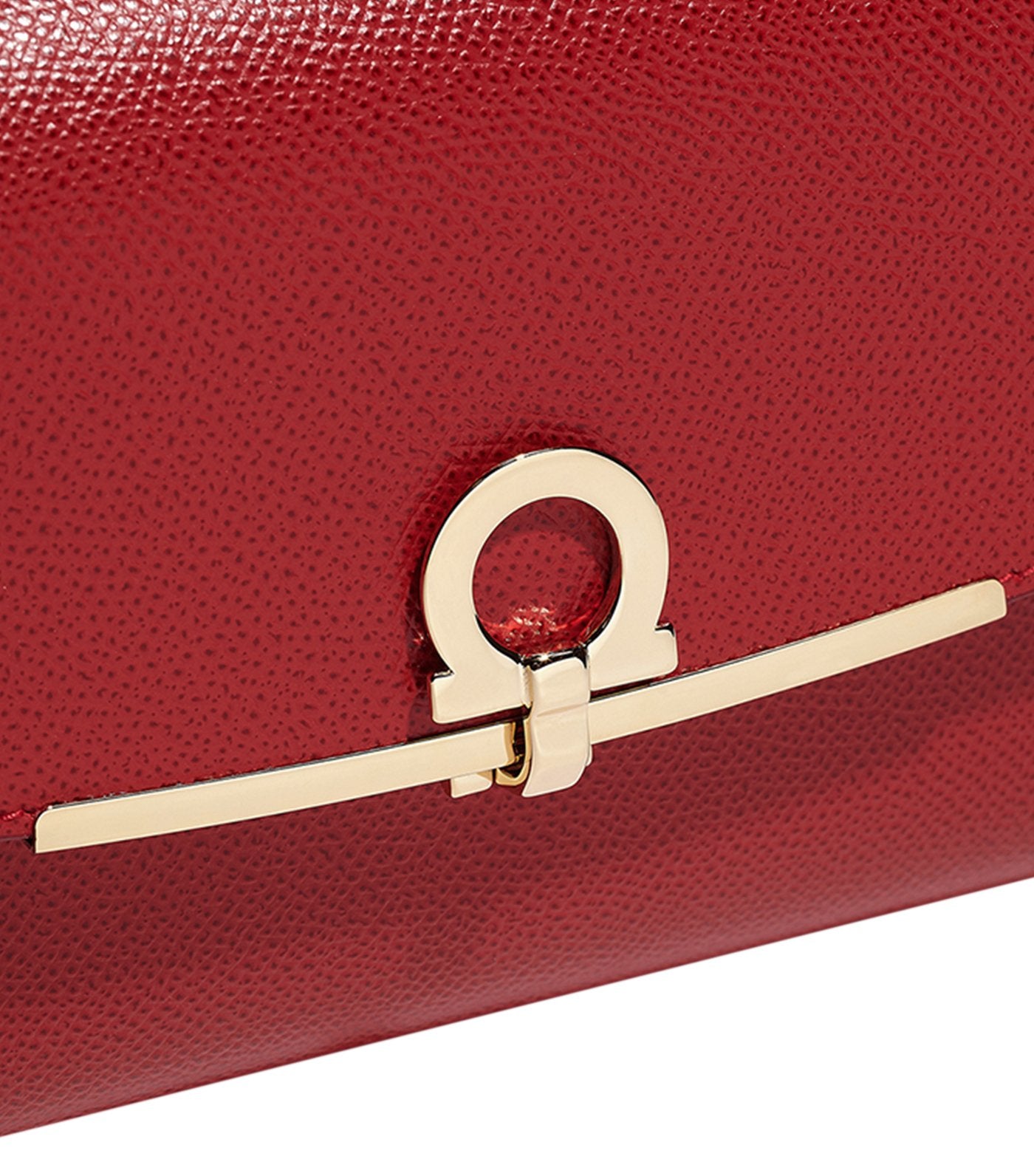 Gancini Mini Bag Lipstick Red