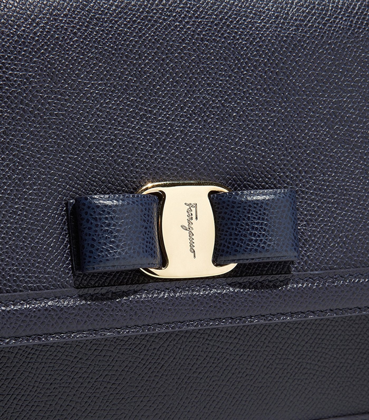Vara Bow Bag with Front Flap Blueberry