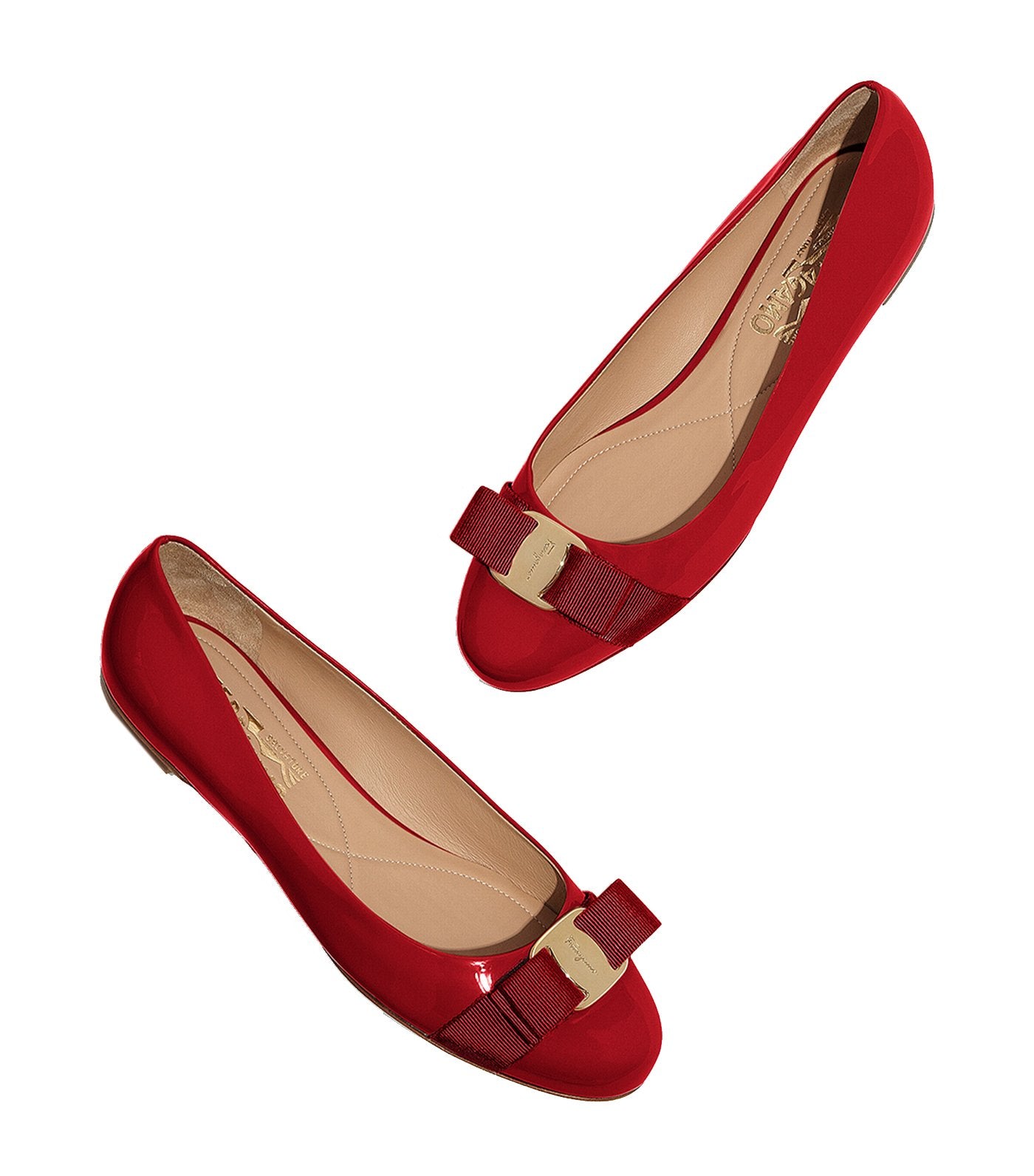Varina Ballet Flats Red