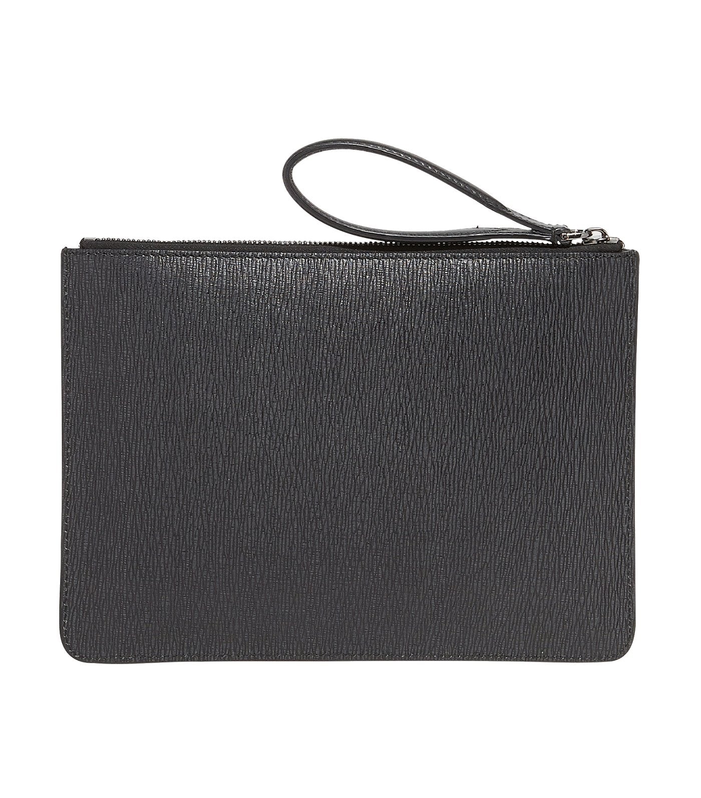 Travel Document Holder Gray and Black