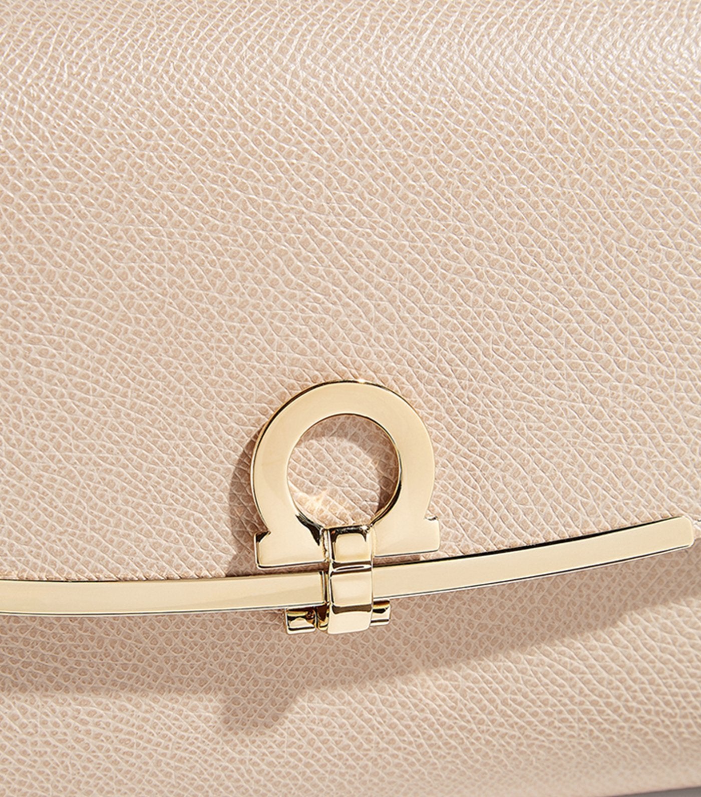 Gancini Mini Bag Macadamia Beige
