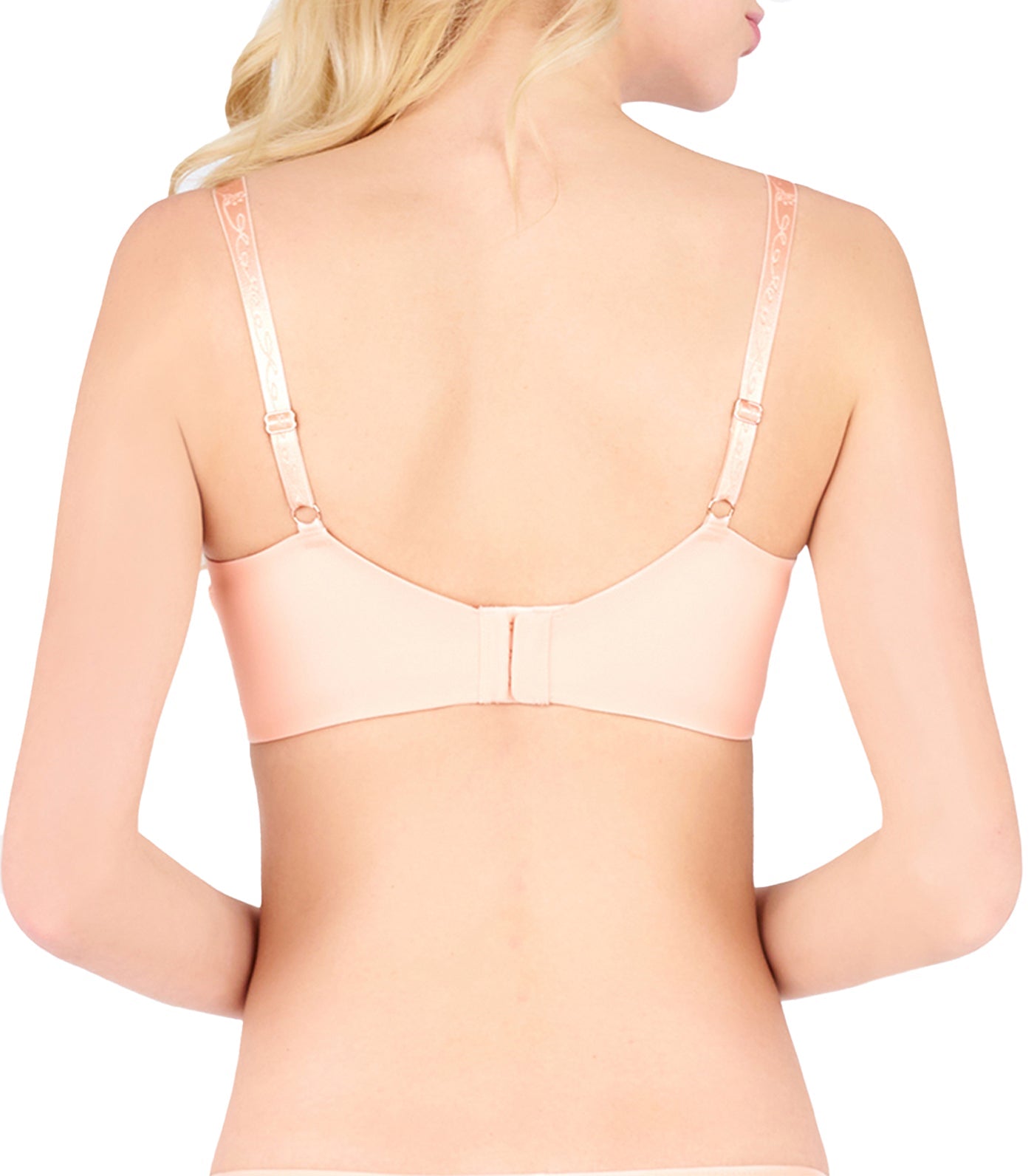 Floral Gardenia Non Wired Bra Light Orange