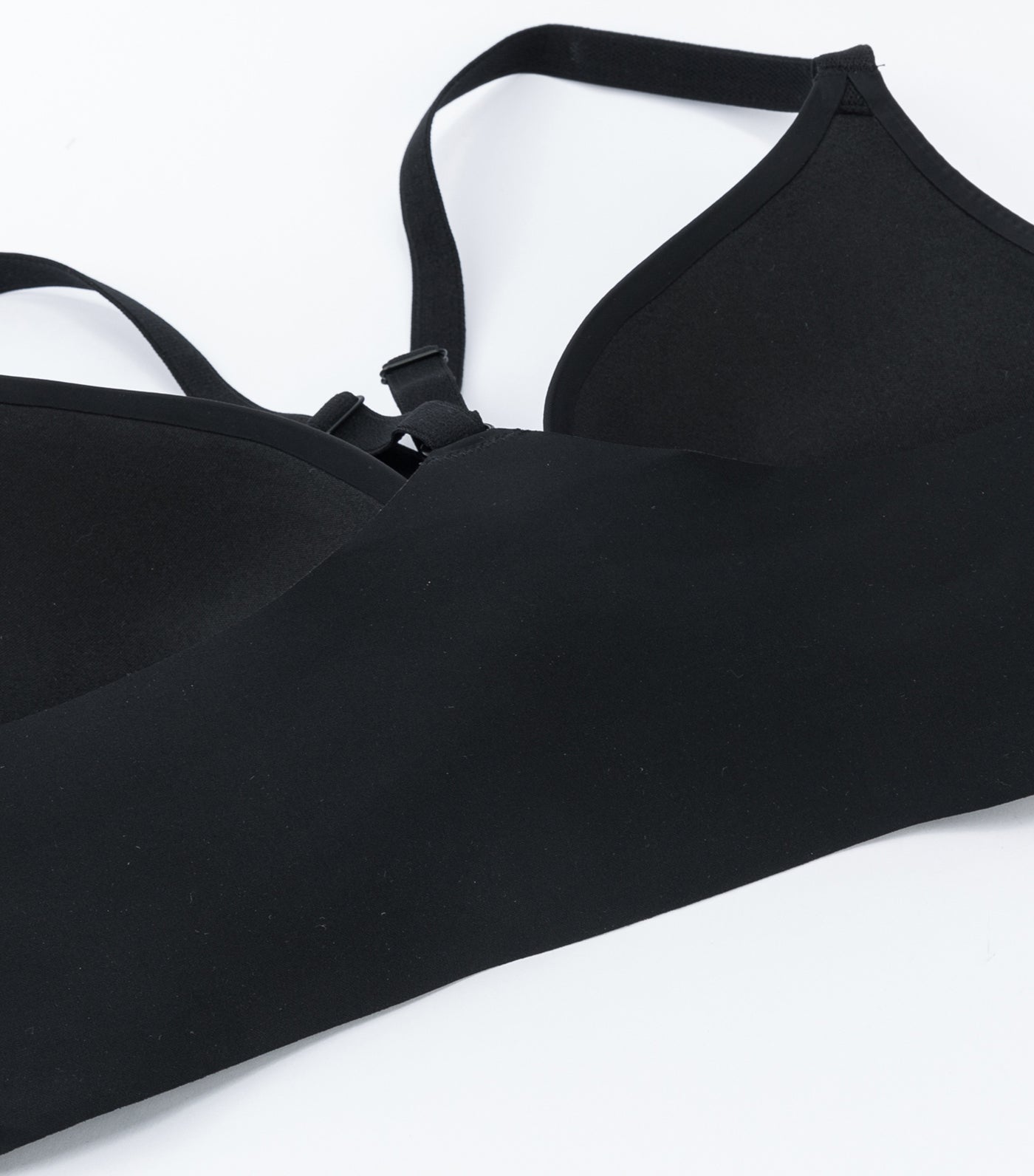 Wow Touch Non-Wired Pull-On Bra Black