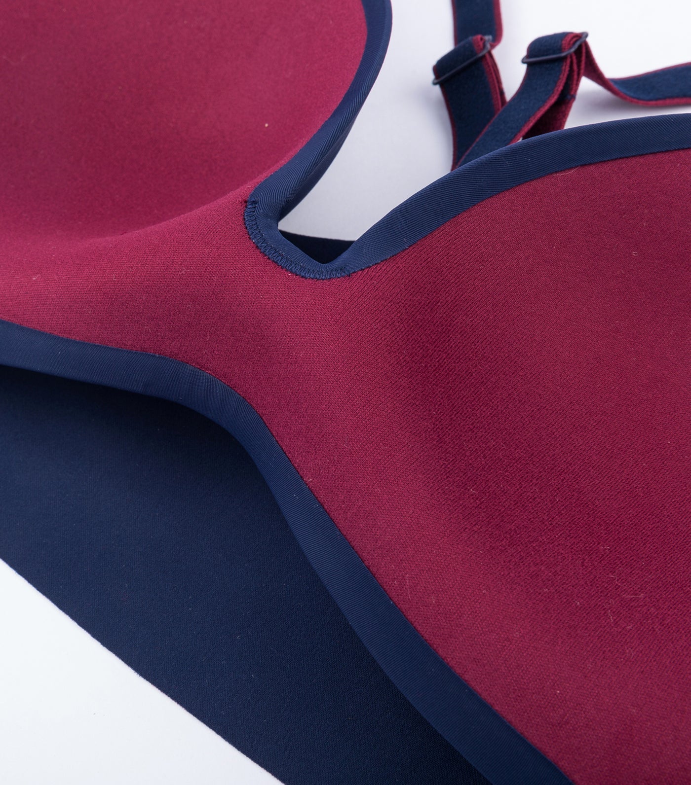 Wow Touch Non-Wired Pull-On Bra Navy / Red