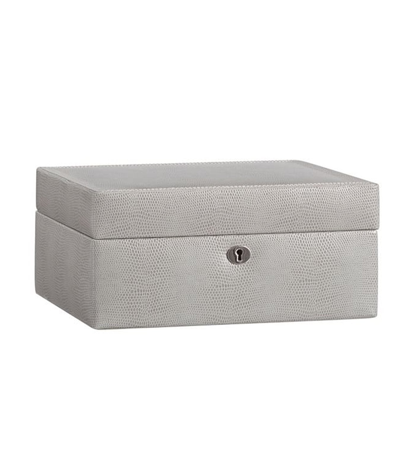 Pottery Barn Mckenna Personalized Jewelry Box Medium - Gray