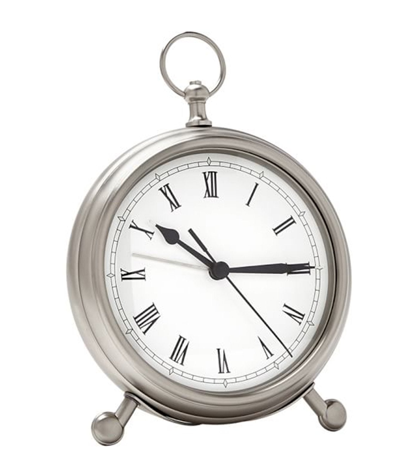 Pocket Watch Clocks - Pewter Finish