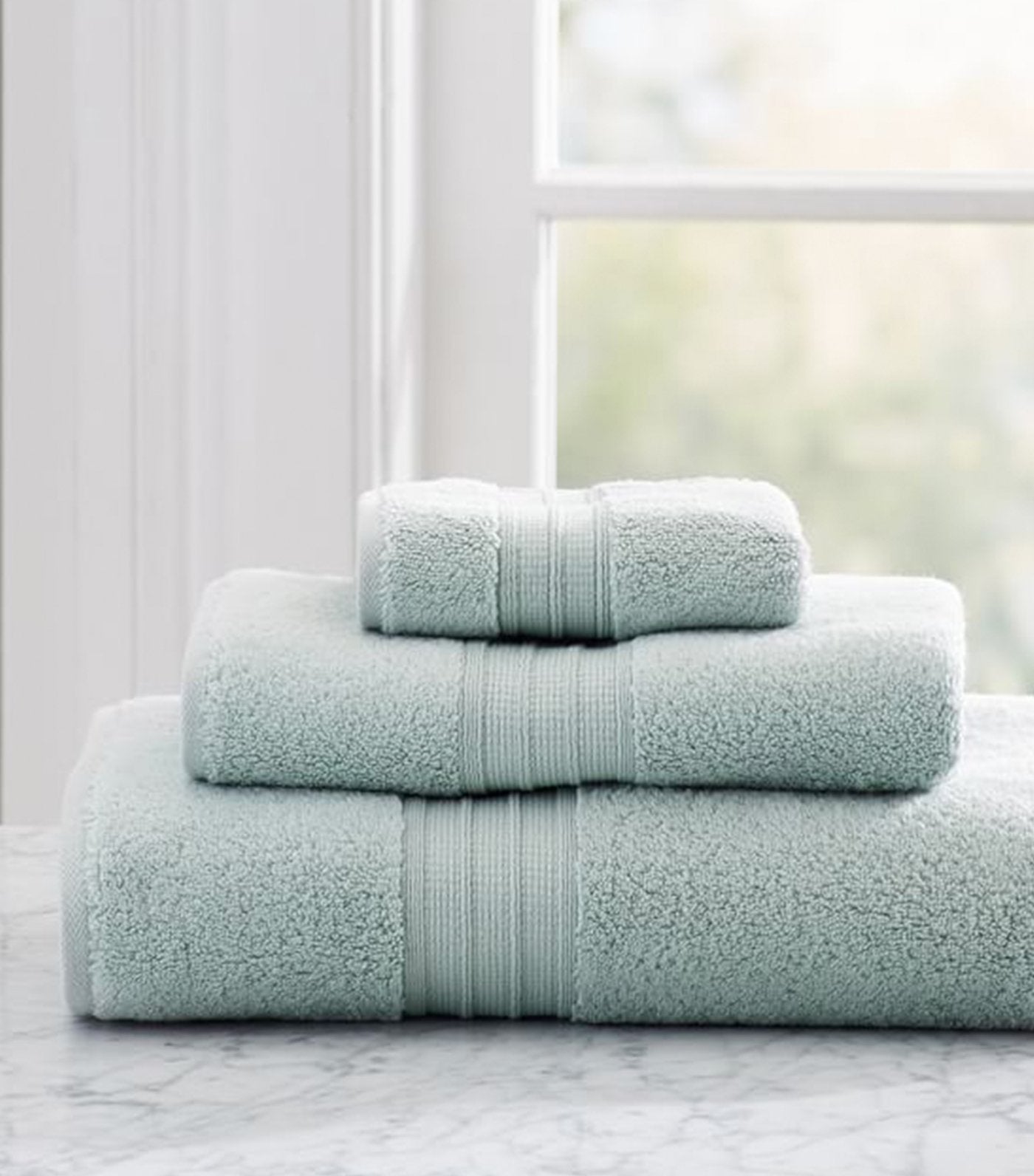 pottery barn porcelain blue hydrocotton organic quick-dry towel