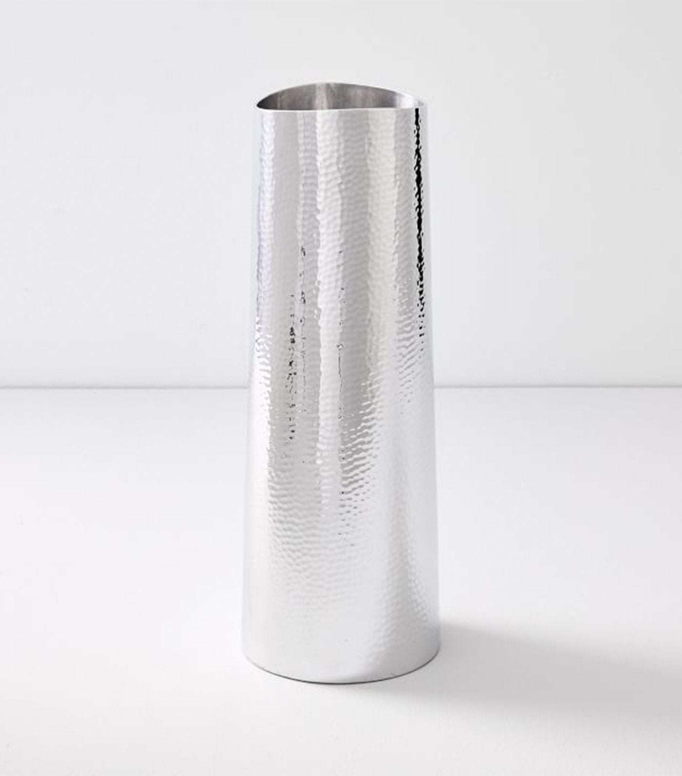 west elm hammered metal vase and bowl