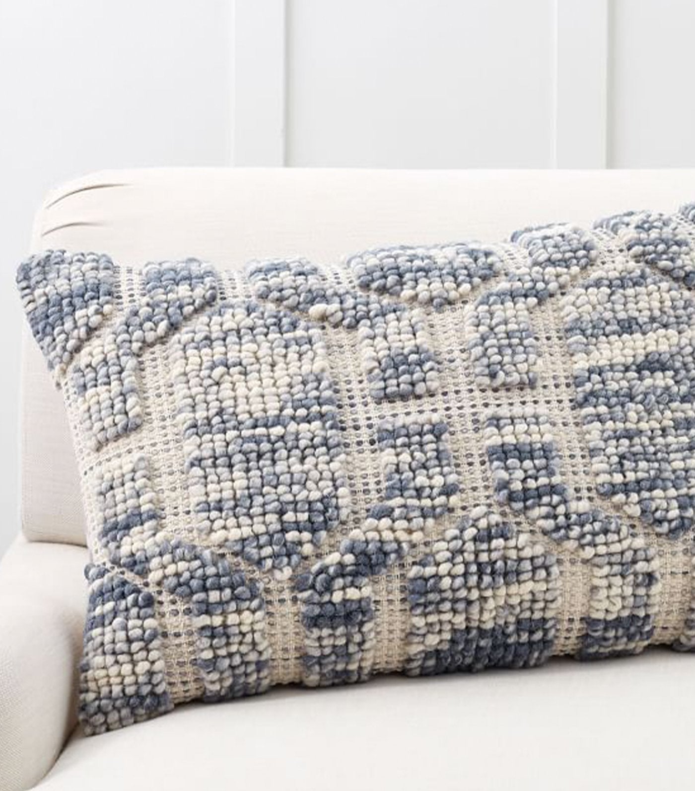 pottery barn atlee tufted pillow cover