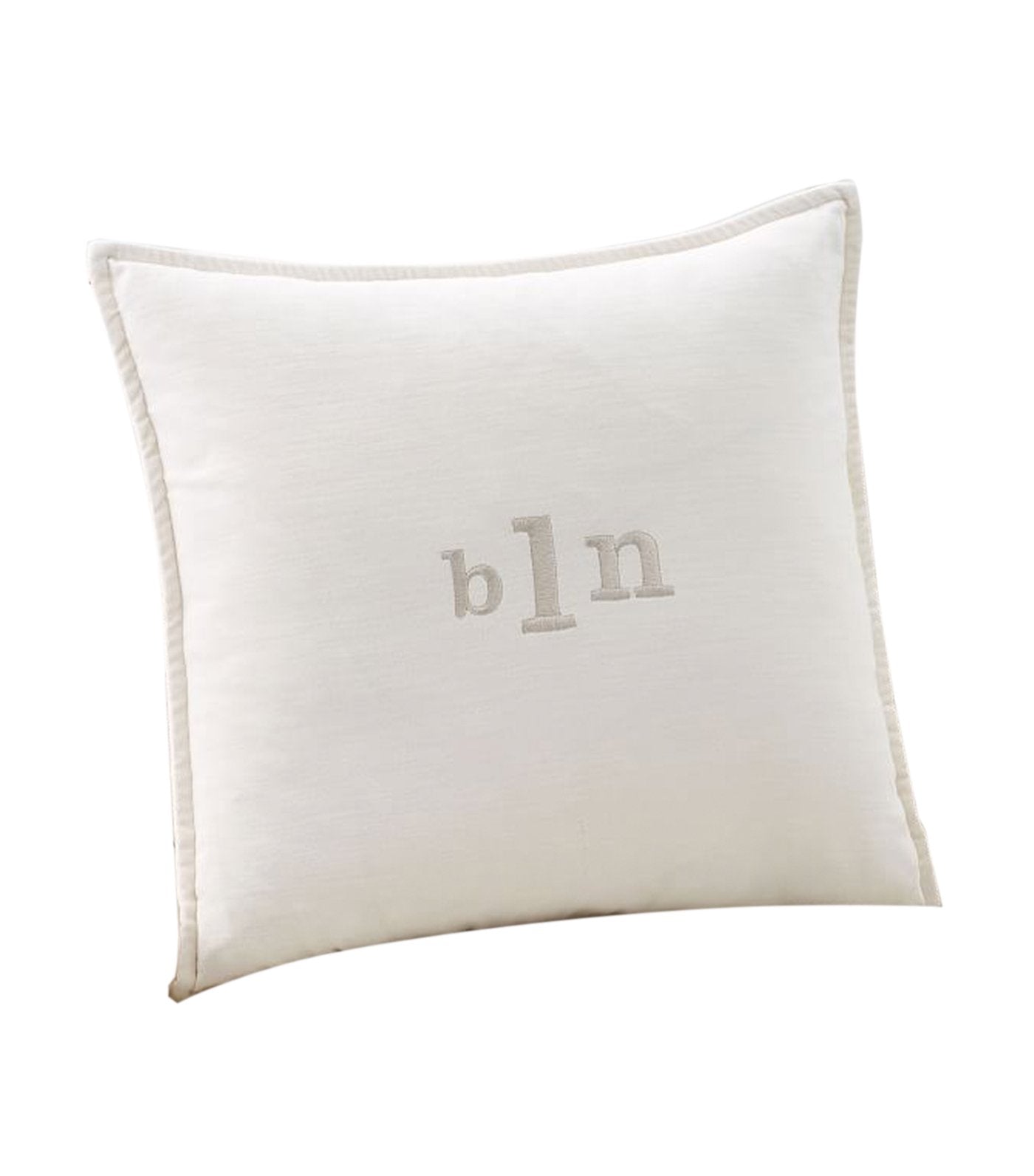 pottery barn ivory washed velvet pillow cover