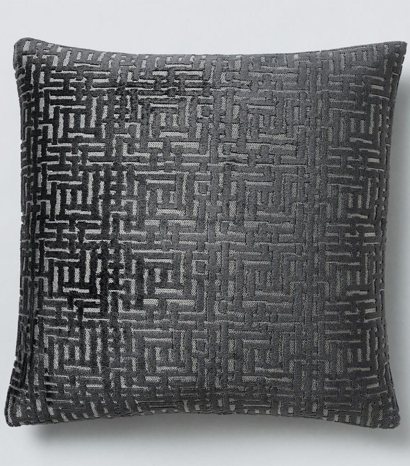 west elm allover crosshatch jacquard velvet cushion cover