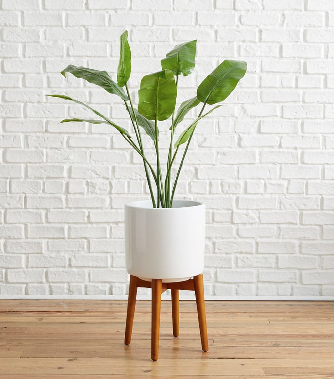 west elm faux crane flower