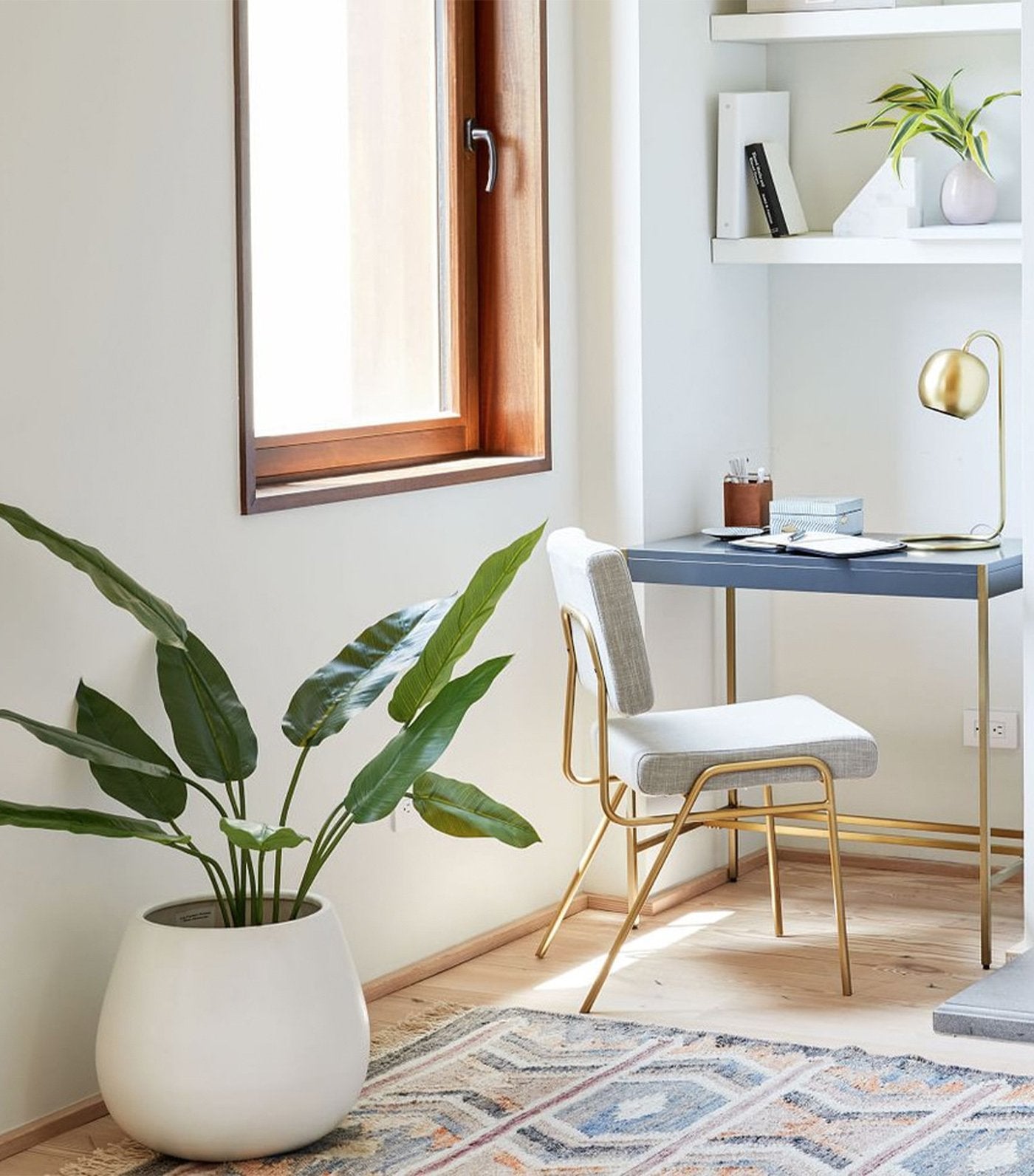west elm faux crane flower