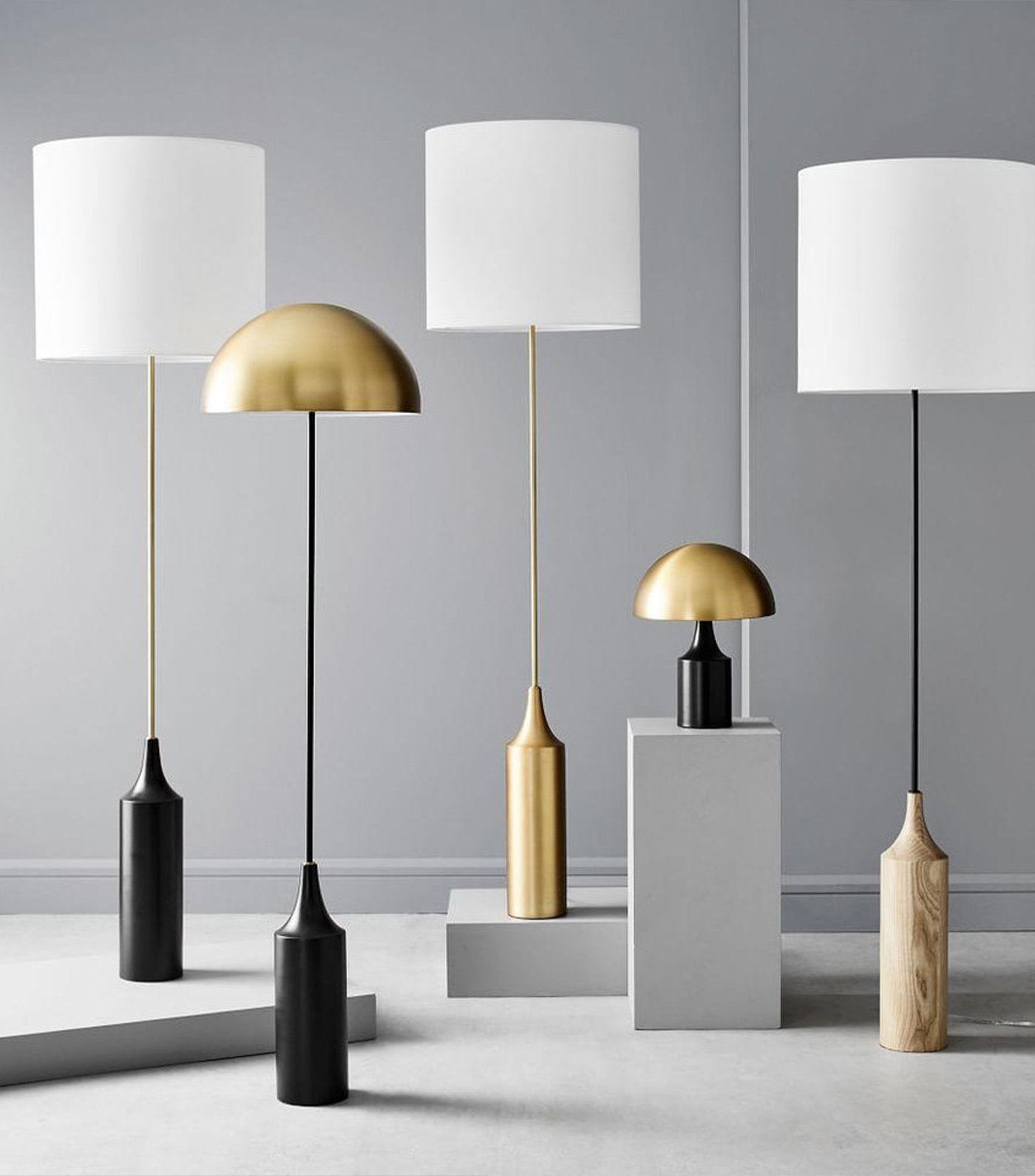 west elm hudson table lamp - dark bronze
