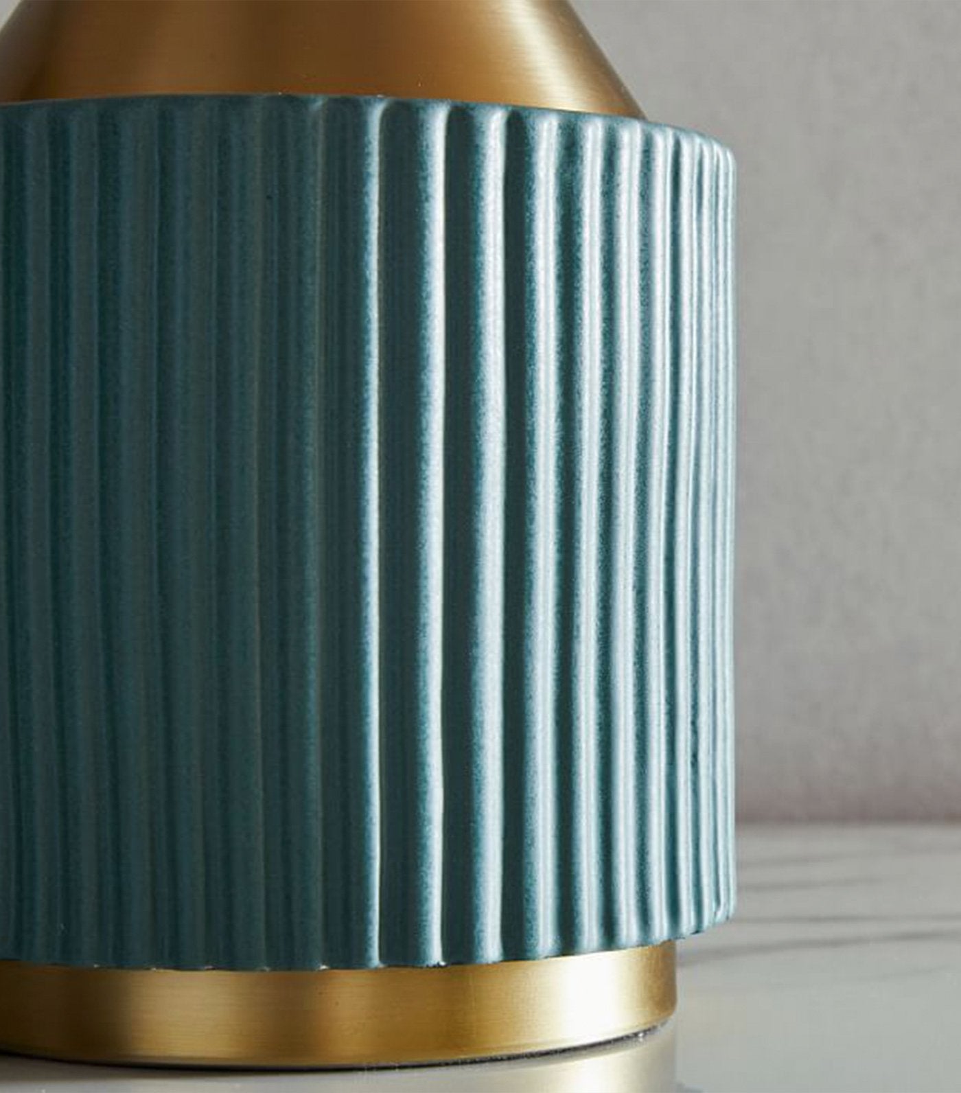west elm modern fluted table lamp