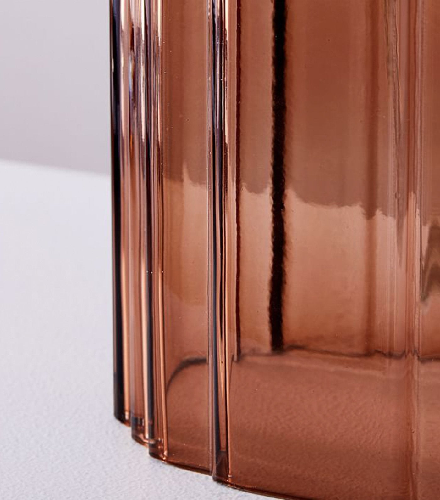 west elm retro glass table lamp - large