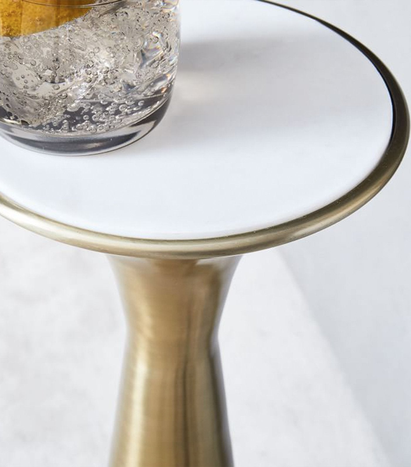 west elm silhouette pedestal drink table