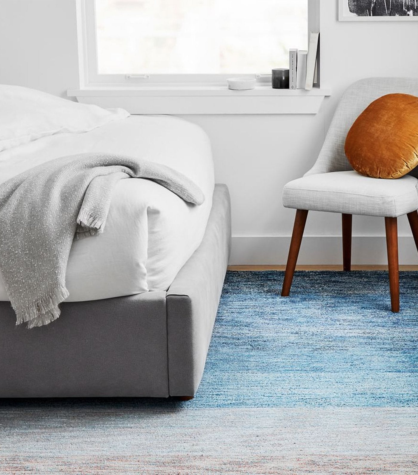 west elm Round Lush Velvet Cushion