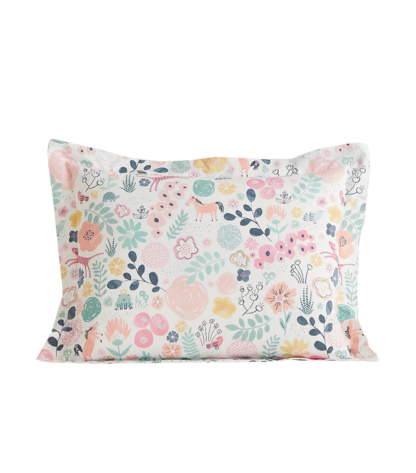 pottery barn kids organic sasha's garden - pillow sham