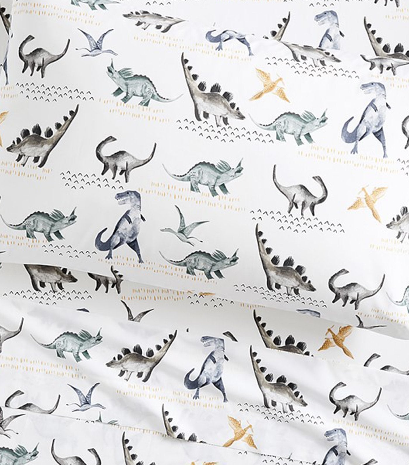 pottery barn kids organic jurassic sheet set