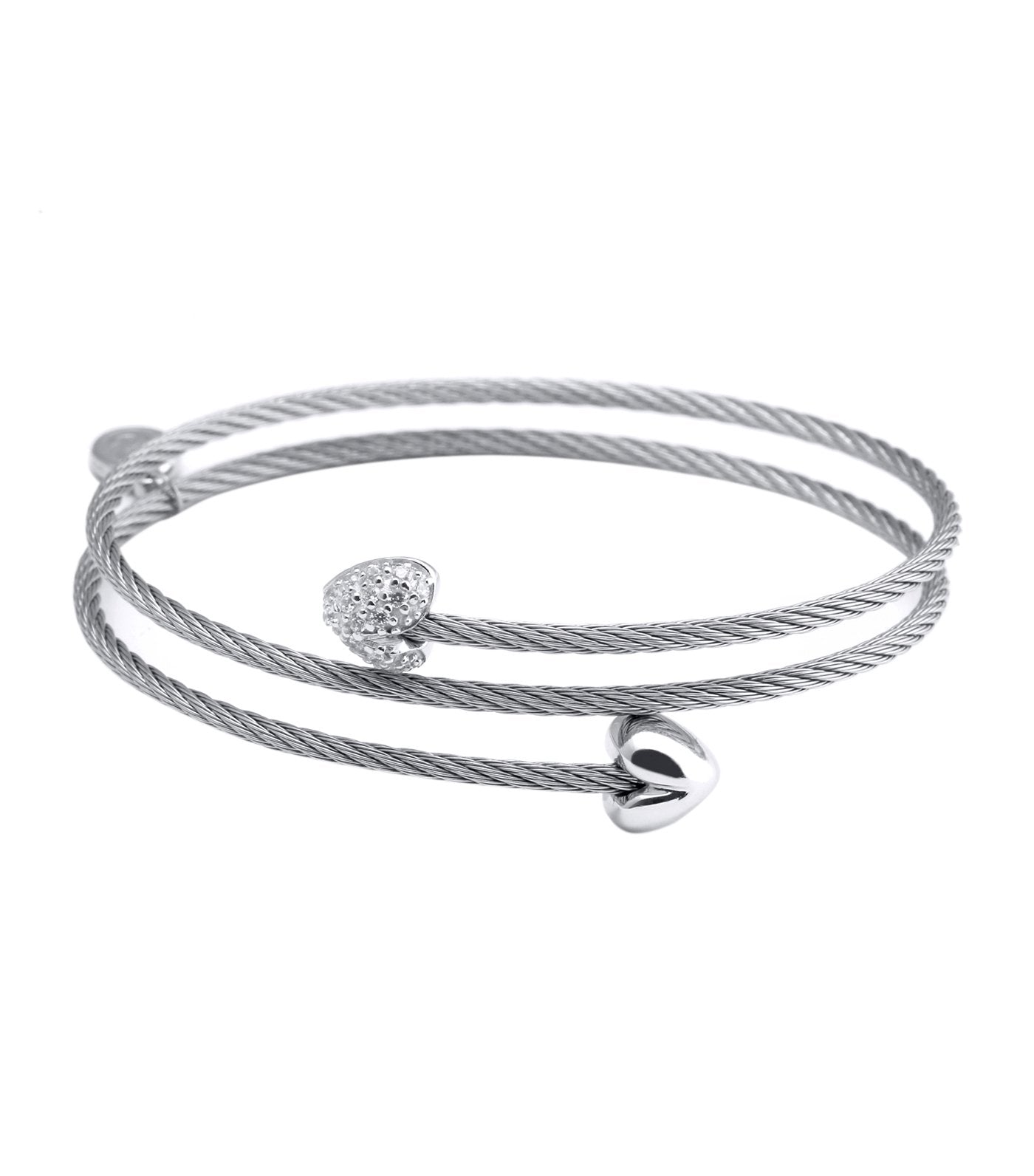 Crazy in Love Again Bangle Gray