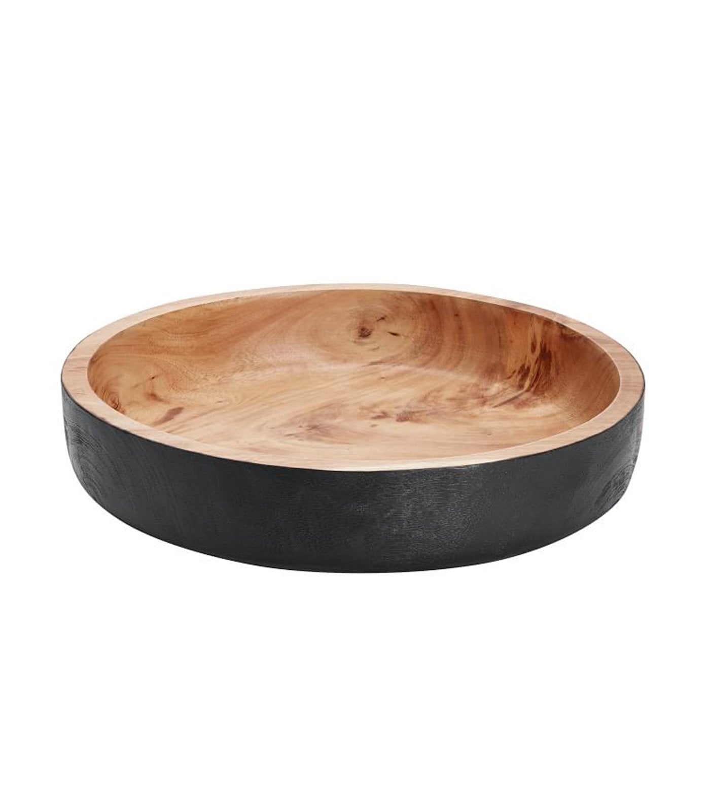 Pottery Barn Burned Wood Tray - Large