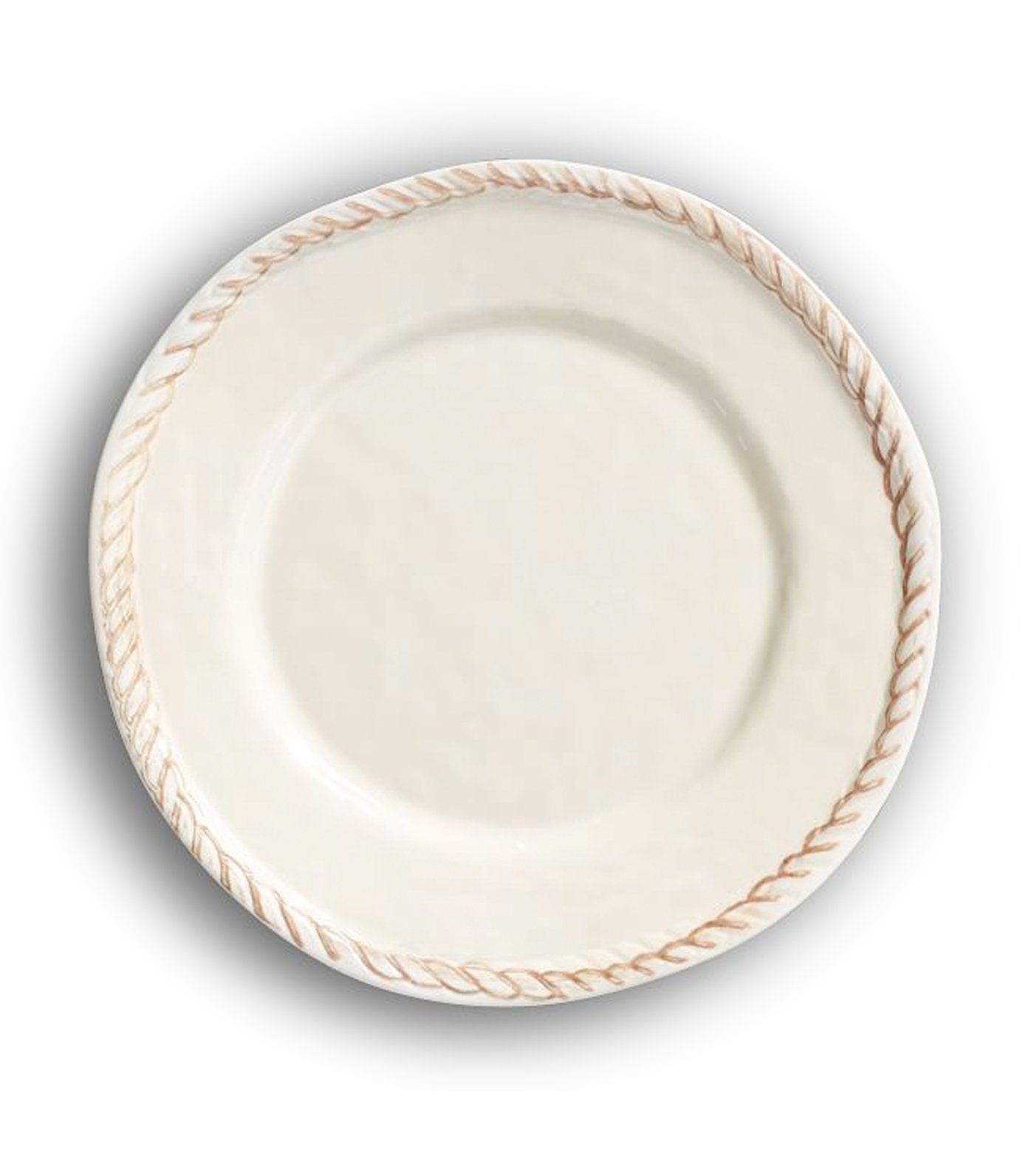 Pottery Barn Rope Melamine Plate - Set of 4