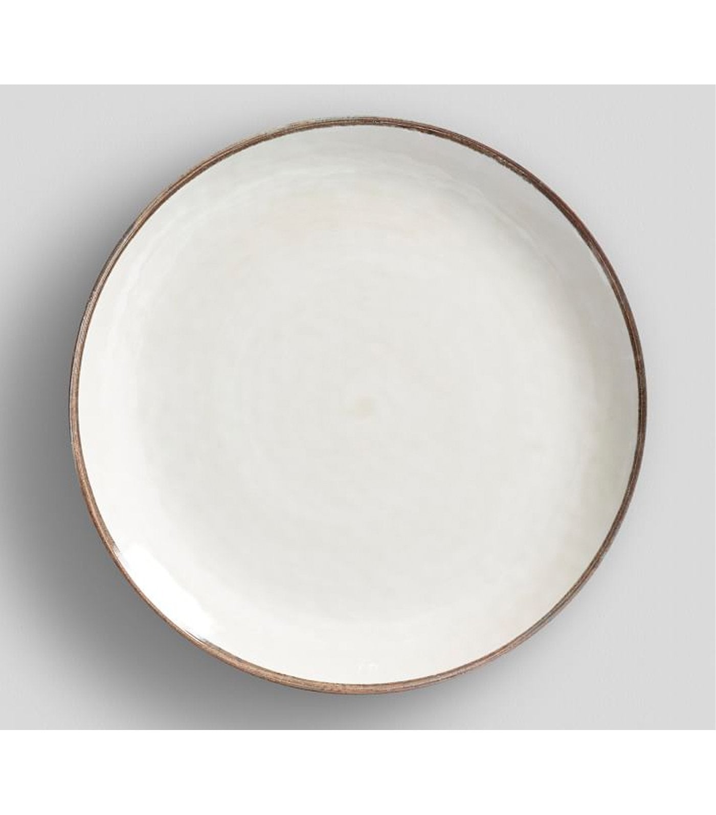 Pottery Barn Swirl Melamine Dinner Plate - Set of 4