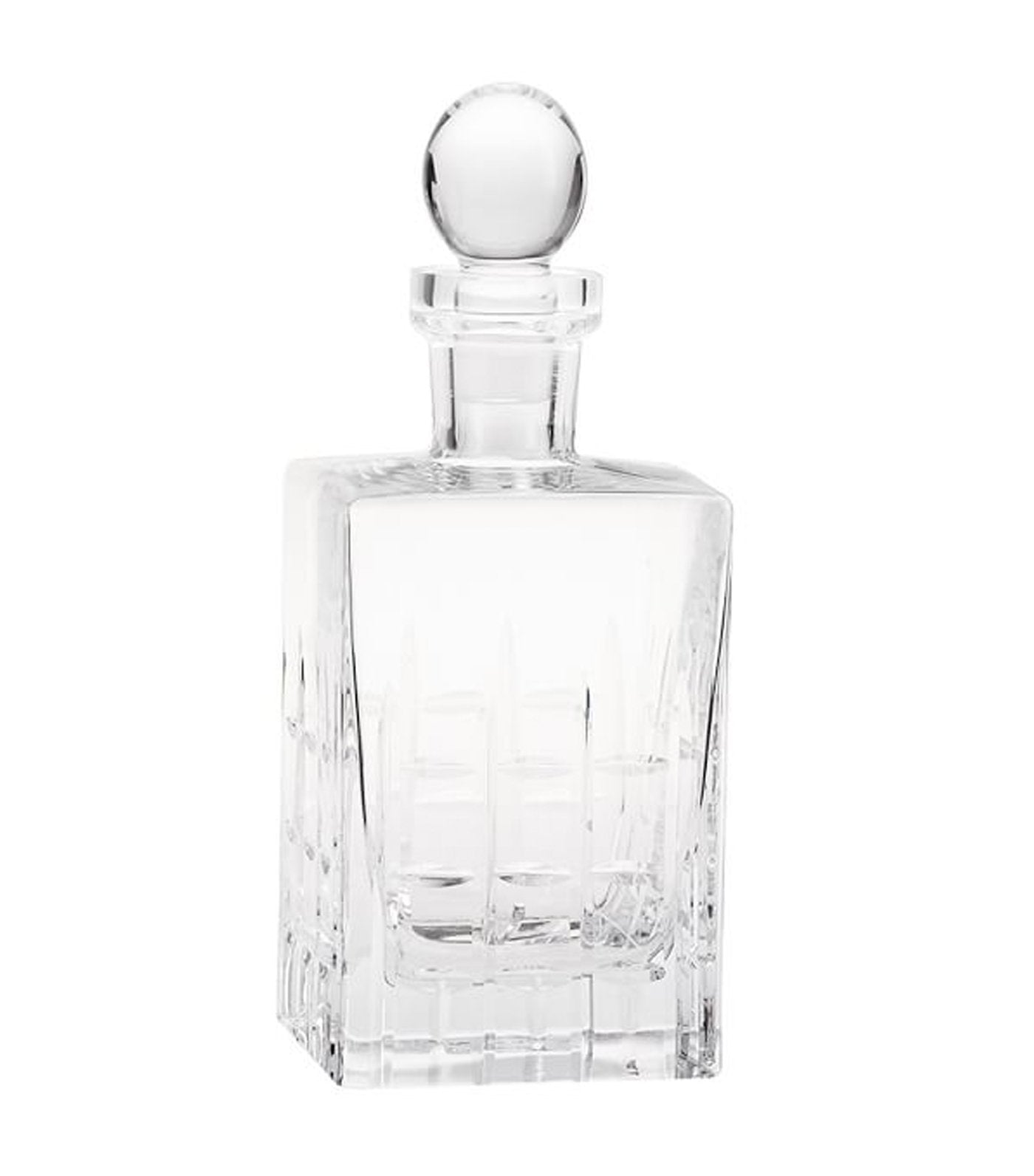 Pottery Barn Library Glass Decanter