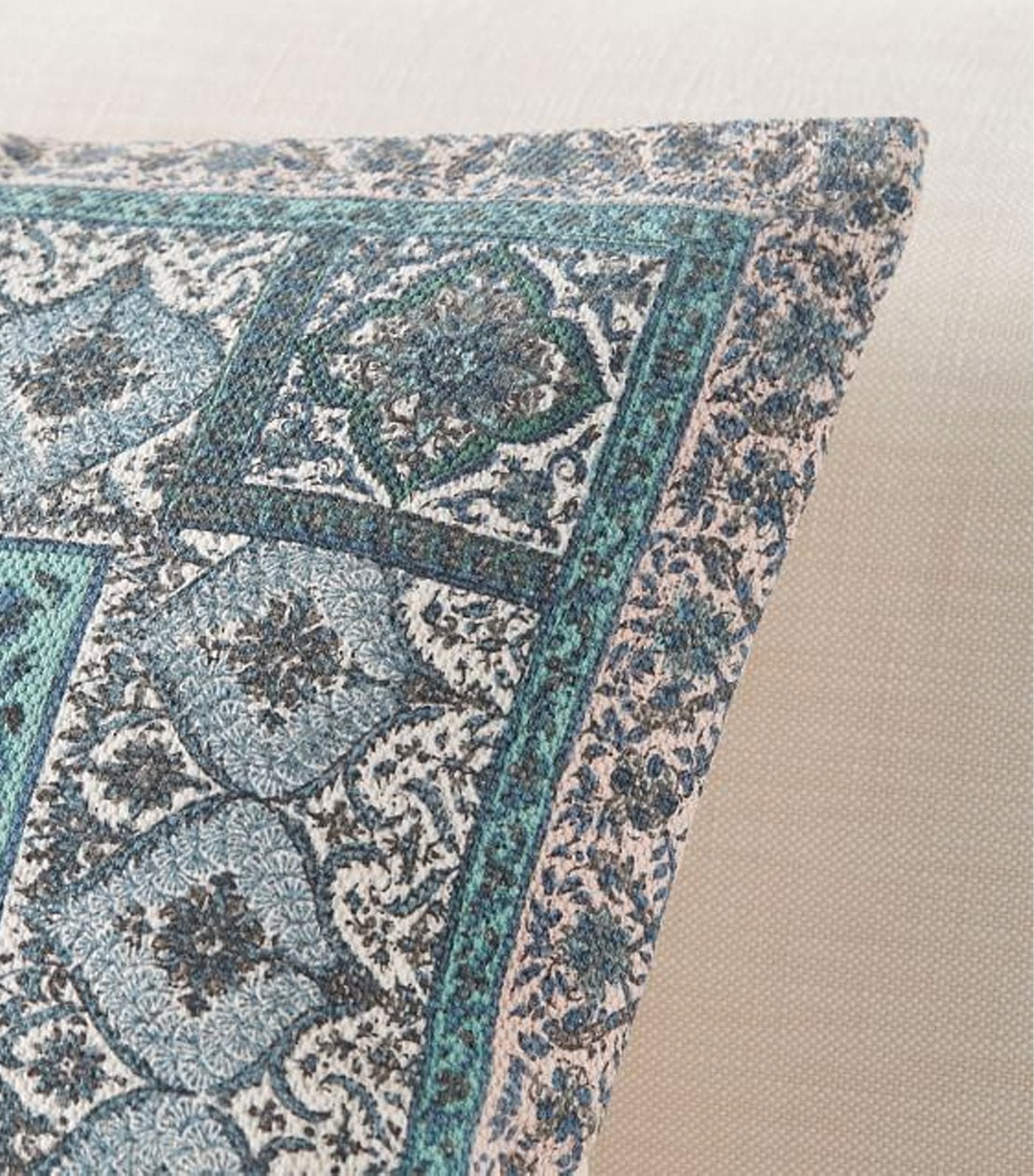 Pottery Barn Vesper Block Print Inspired Pillow Cover