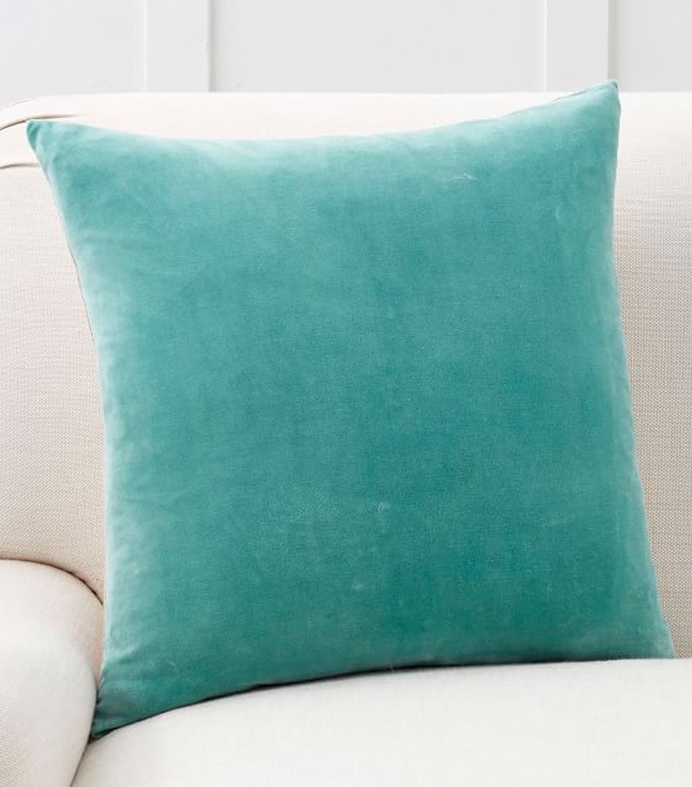 Pottery Barn Velvet Linen Pillow Cover