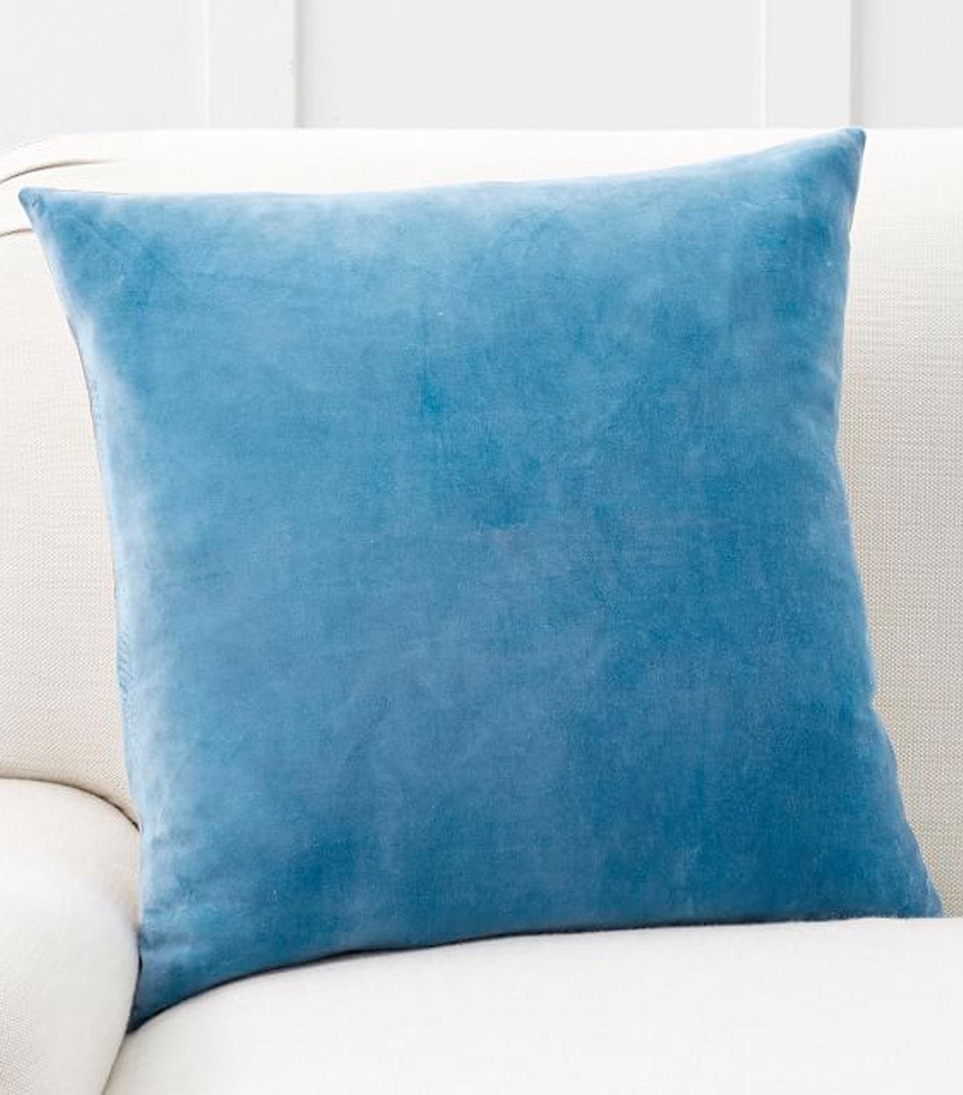 Pottery Barn Velvet Linen Pillow Cover