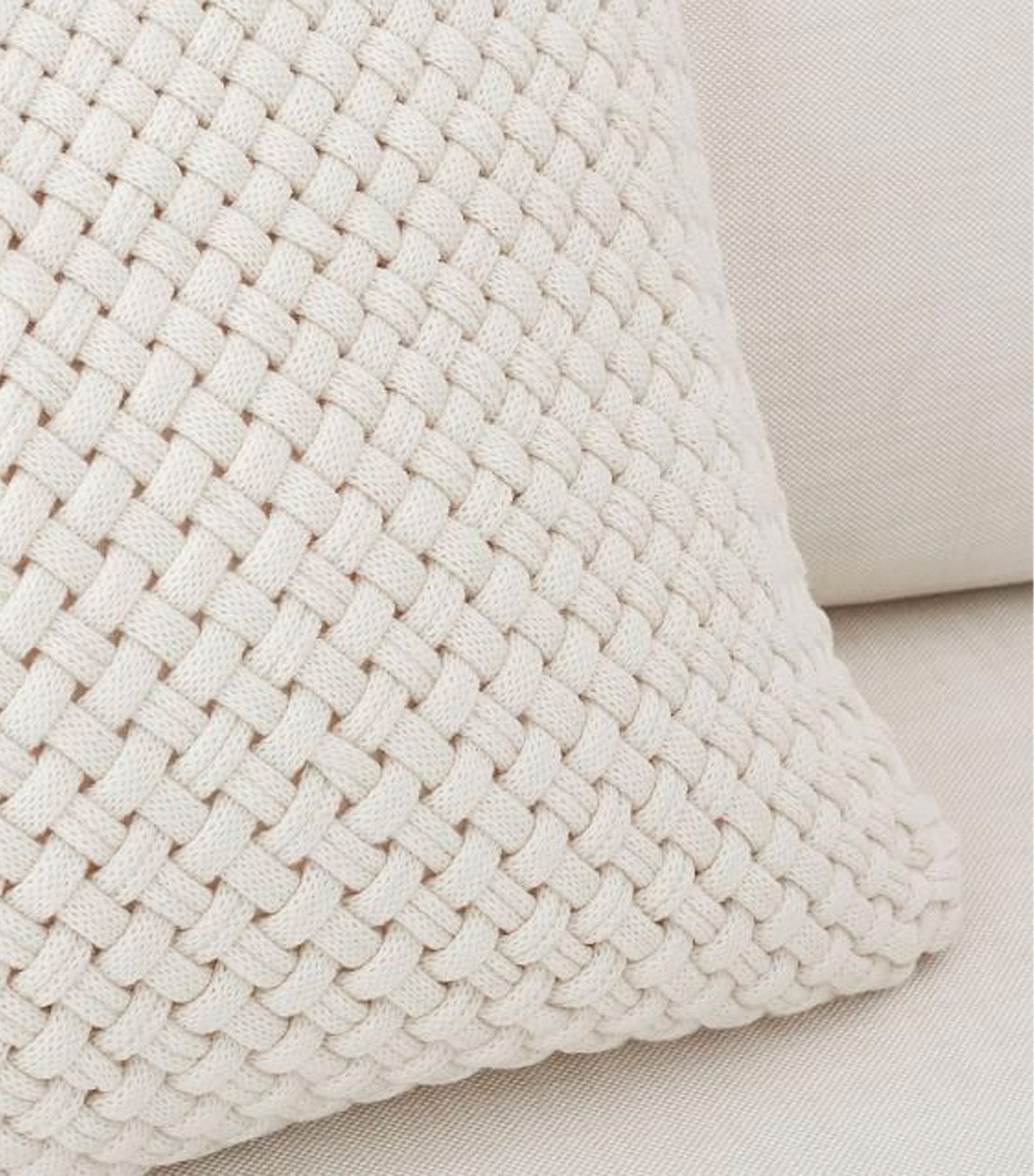 Pottery Barn Odette Handwoven Textured Pillow Cover