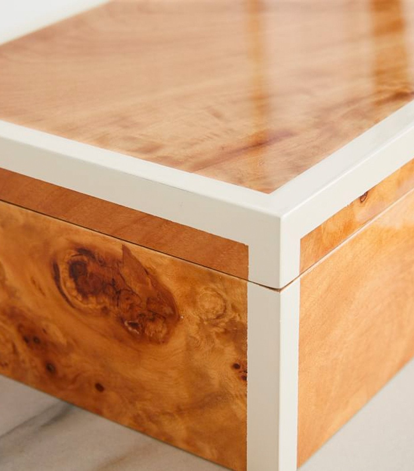 west elm Burled Wood Box