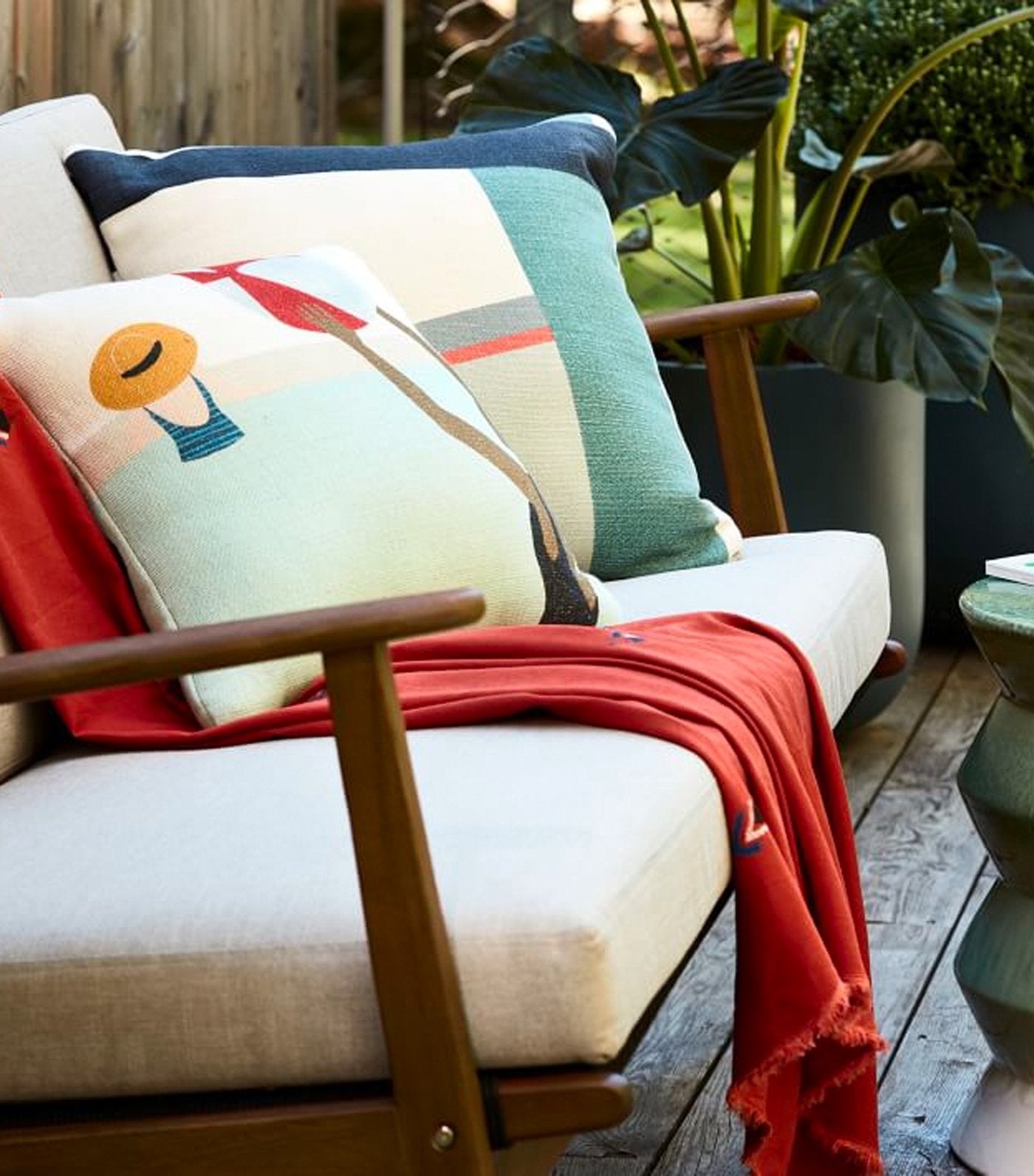 west elm Outdoor Color Pop Pillow