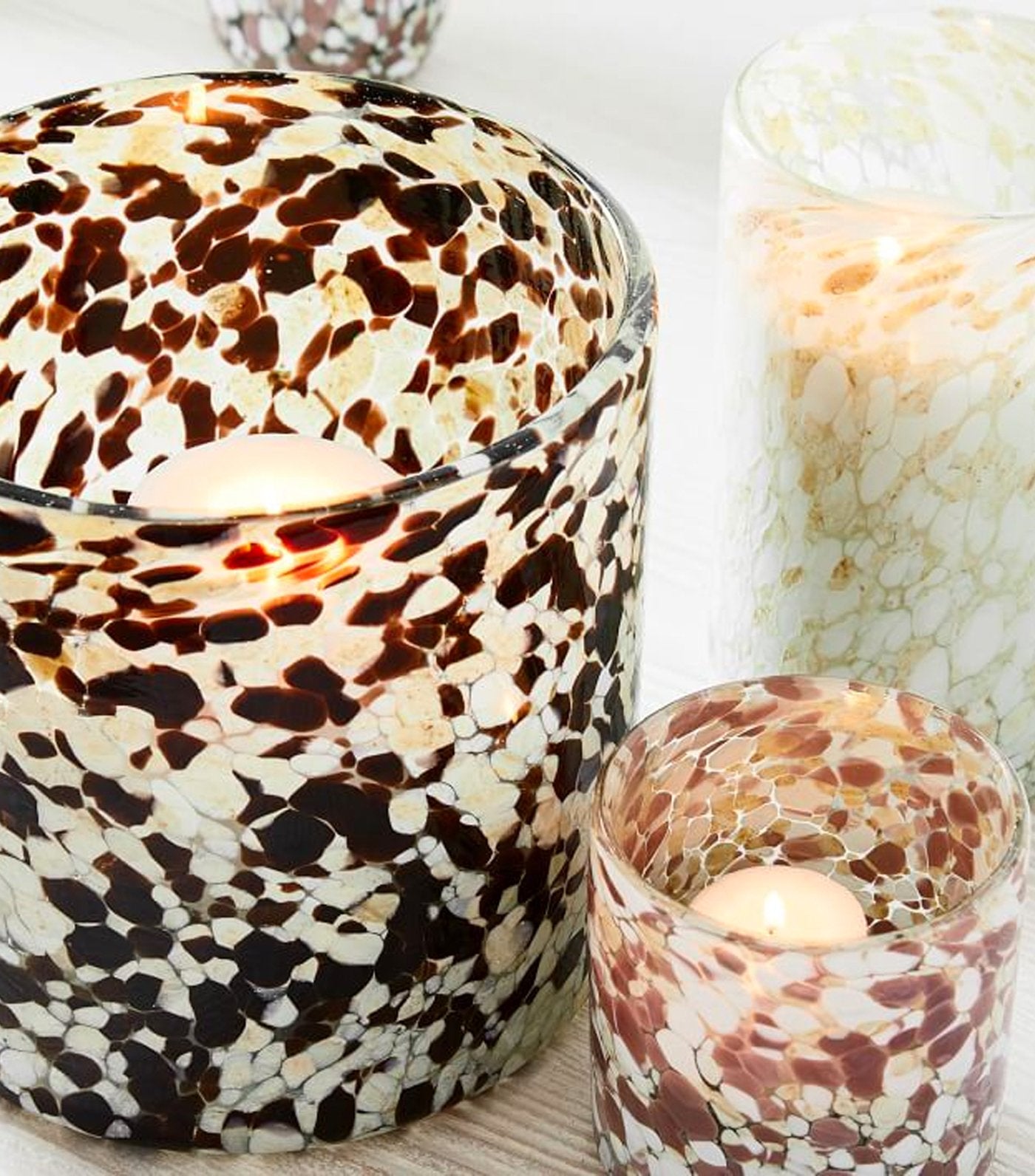 west elm Speckled Mexican Glass Collection