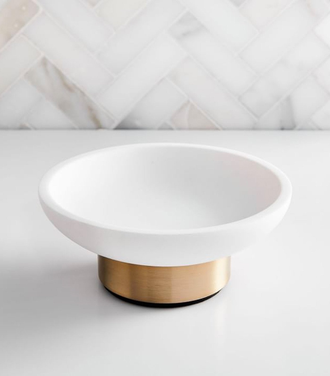 west elm Modern Resin Stone Bath Accessories