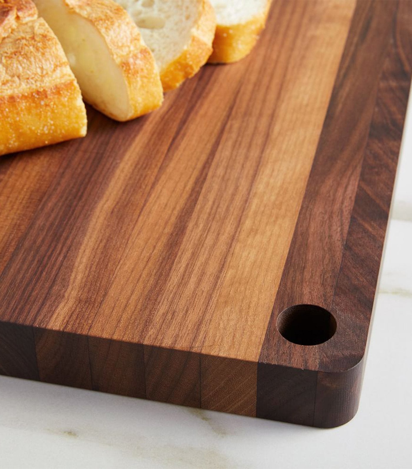 west elm Extra Large Rectangular Wood Cutting Board - Walnut
