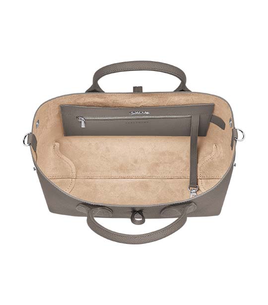 Roseau Top Handle Bag M Turtledove