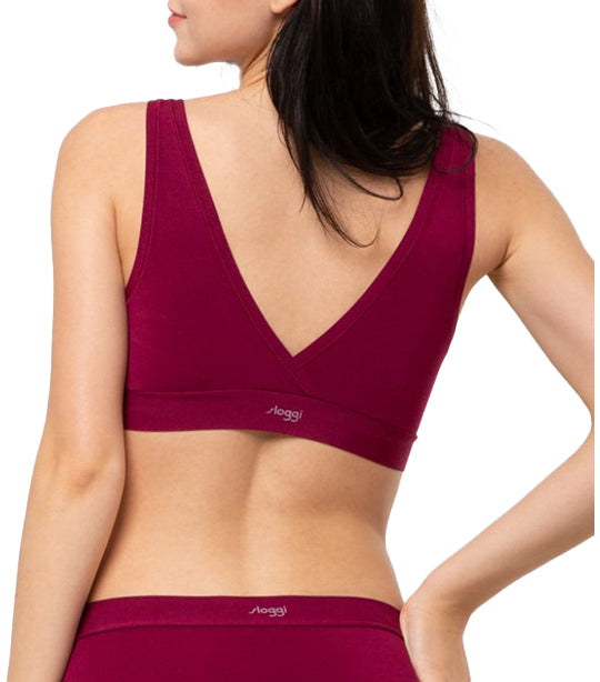 Sloggi GO AllRound Non-Wired Bra Wine