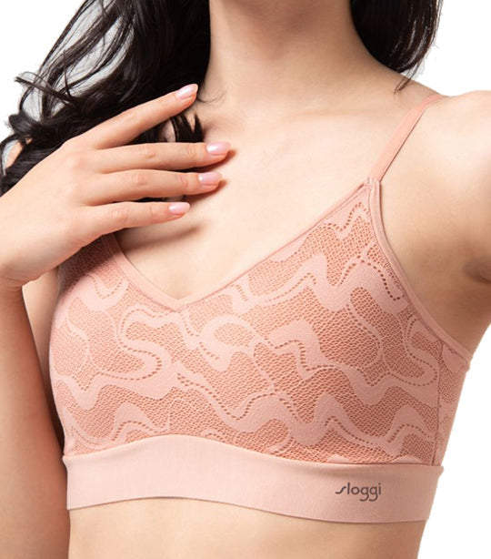 Sloggi GO Allround Lace Top Peach