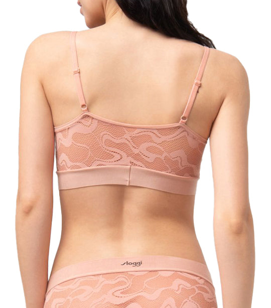 Sloggi GO Allround Lace Top Peach