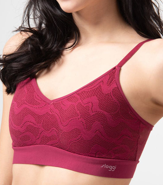 Sloggi GO Allround Lace Top Red