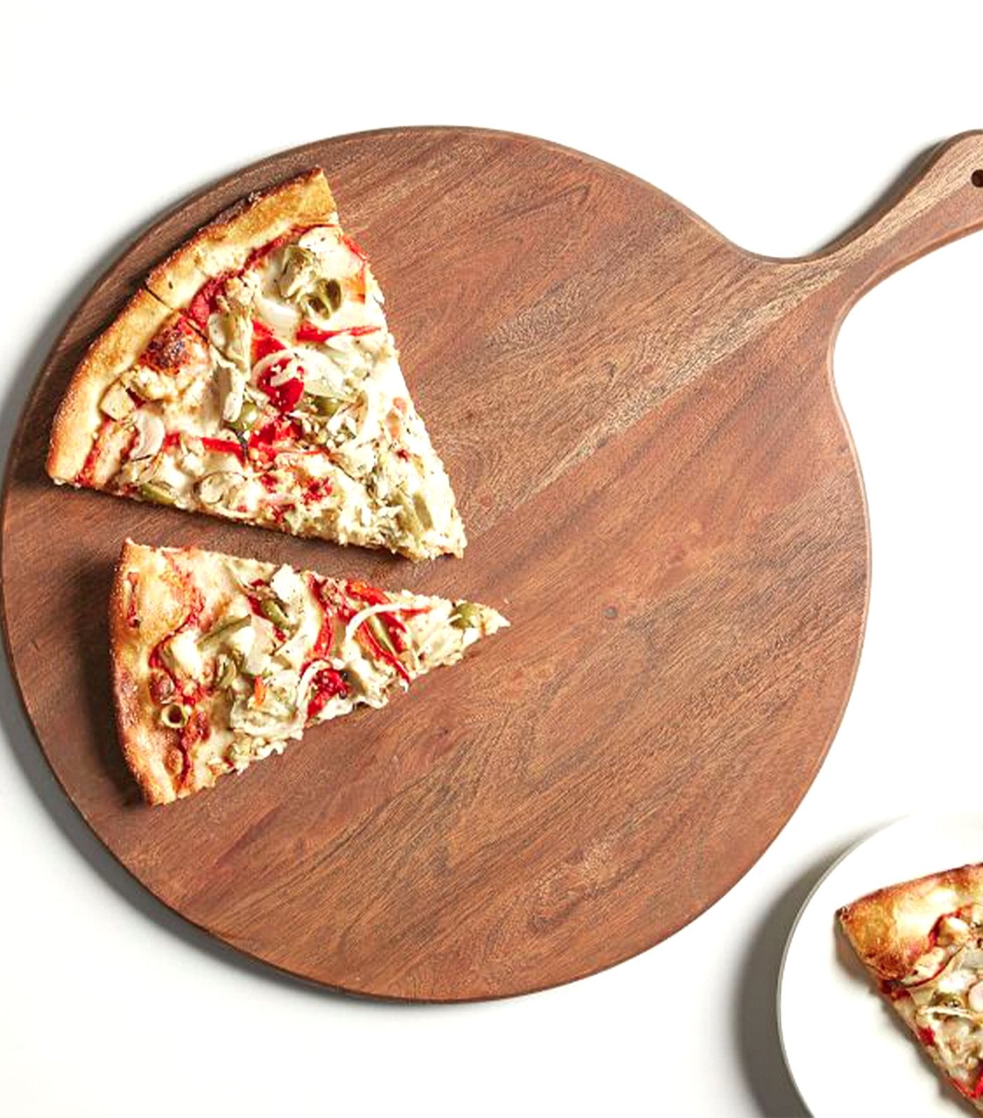 Pottery Barn Chateau Handcrafted Acacia Wood Pizza Paddle - Large