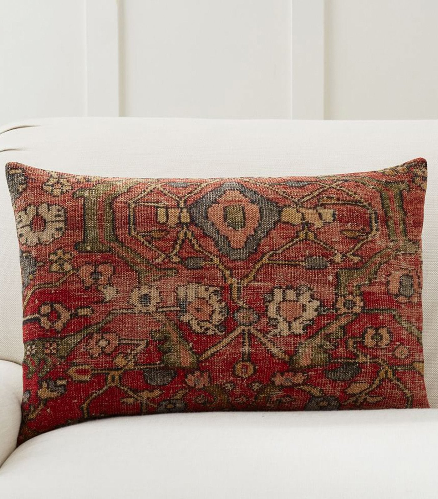 Pottery Barn Aluma Printed Lumbar Pillow Cover