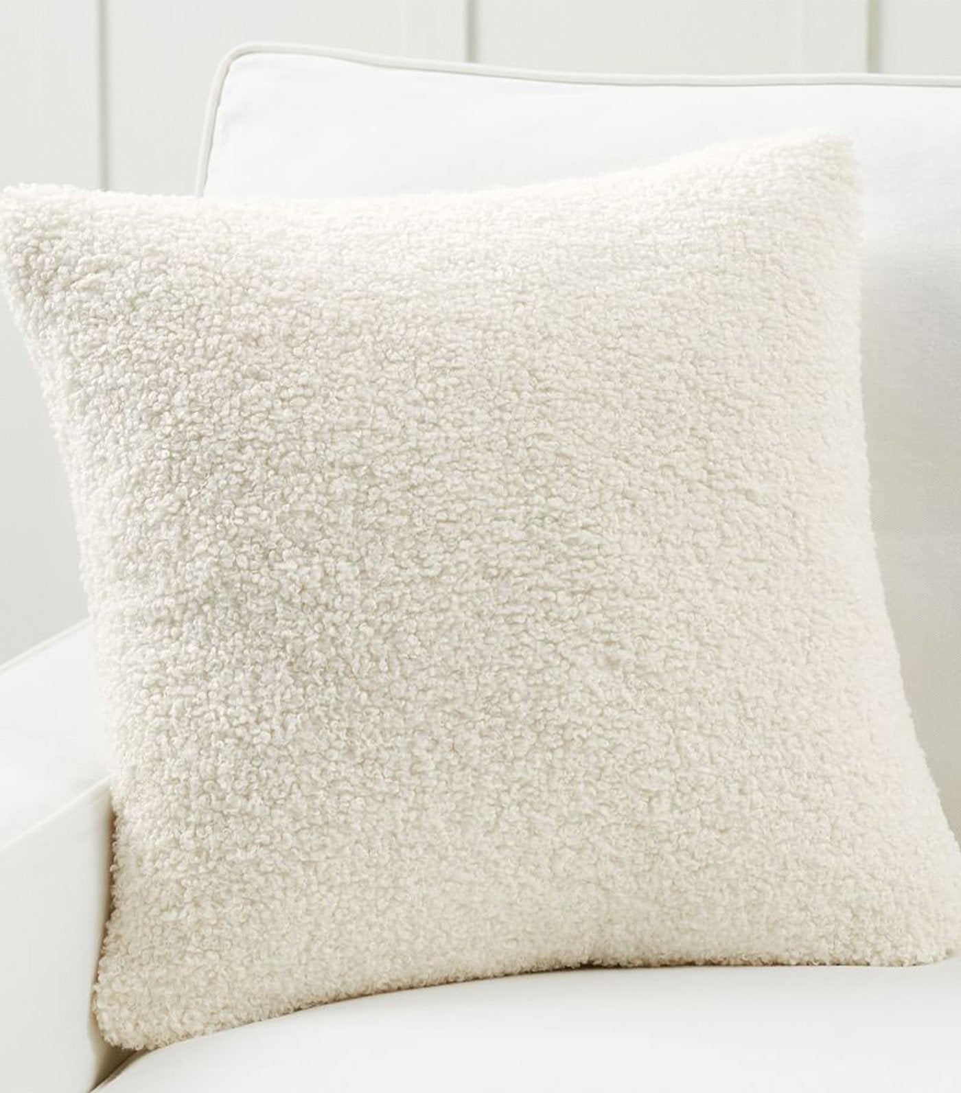 Cozy Teddy Faux Fur Pillow Cover