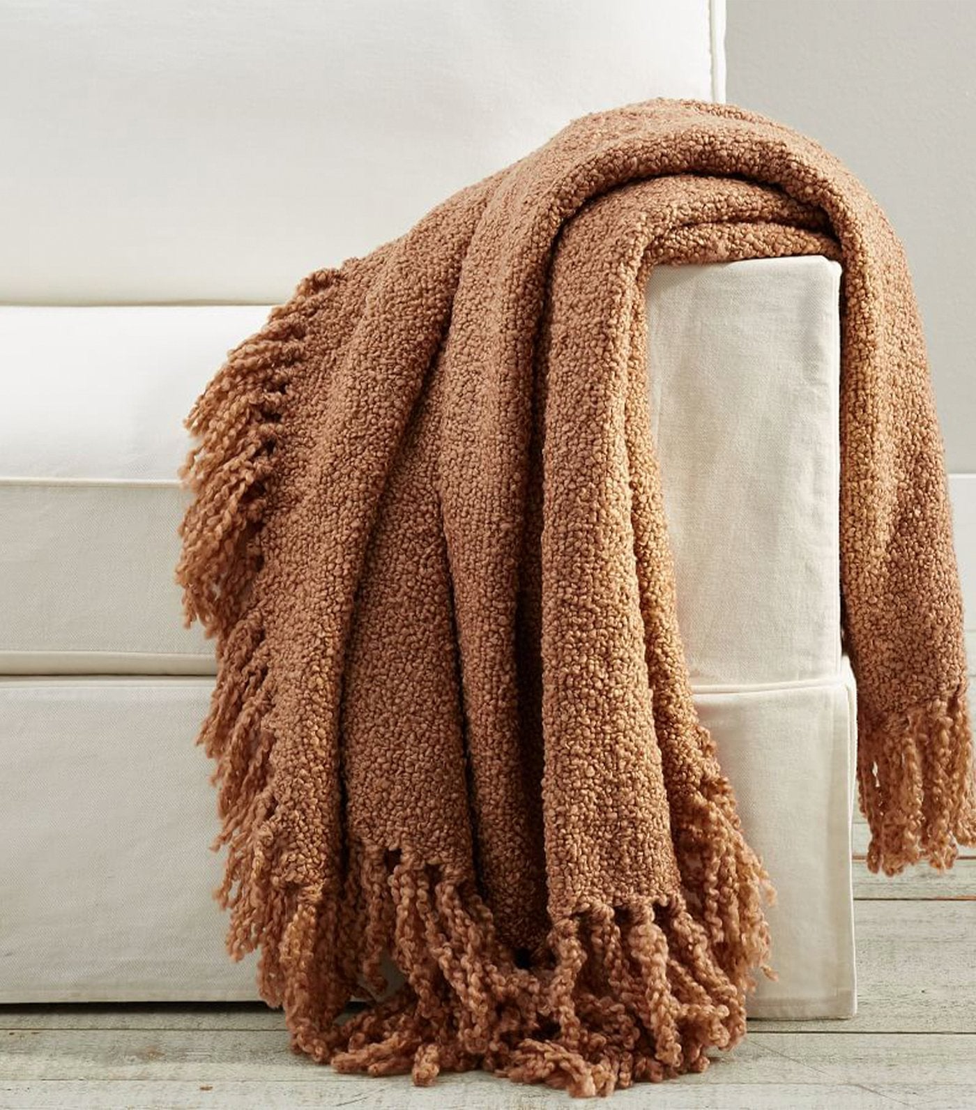 Pottery Barn Dreamy Fringe Throw